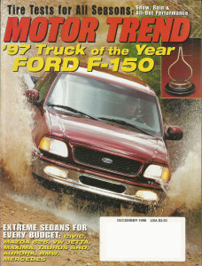 MOTOR TREND 1996 DEC - MEGA MUSCLE SHOOTOUT, BOXSTER